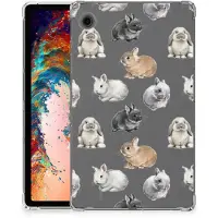 B2Ctelecom Back Cover voor Back Case voor Samsung Galaxy Tab A9 Konijntjes