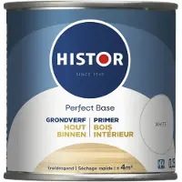 Histor Perfect Base Grondverf Hout Binnen 250 ML - Wit