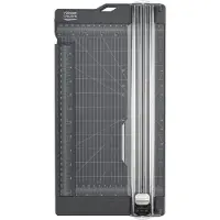 Vaessen creative Papiersnijder met Rilfunctie - 15 x 30,5 cm - Graphite