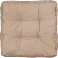 In the Mood Paddy Matras Kussen - 47 x 47 x 10 cm - Beige