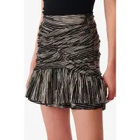 Iro Paris Dustan Black/gold Size: S | Mini Skirts Outlet | Dames | Zwart