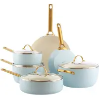 Greenpan Padova Reserve Pannenset 10-delig Light Blue