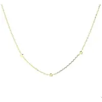 The Jewelry Collection Zilver Verguld Collier sterren 1 2100848