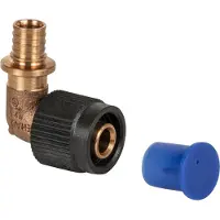 Rehau Rautitan RX+ schuif kniekoppeling 90deg Meplafix 16mm