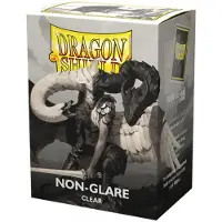 Dragon Shield Sleeves Non Glare - Matte Clear (63x88mm)
