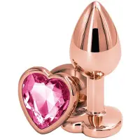 NSNovelties Rear Assets roos hart S - Goud - 7 cm
