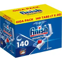 Finish Quantum All in One regular vaatwastabletten - 140 capsules