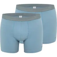 Sloggi Boxershorts 'GO ABC 2.0' duifblauw / grijs