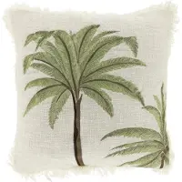 Unique living sierkussen maimi dove white -45x45cm