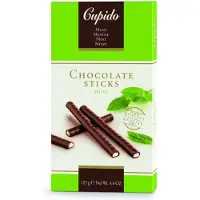 Cupido Chocolade Sticks Mint 125 Gram