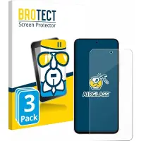 BROTECT Screenprotector 3 Stuks voor Samsung Galaxy A56 5G Enterprise Edition / A36 5G Enterprise Edition Beschermglas transparant