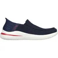 SKECHERS Slip-Ins: Delson 3.0 Sportief - blauw - Maat 43
