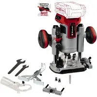 Einhell Professional Accu Bovenfrees TP-RO 18 Li BL Solo - Power X-Change - 18 V/Li-ion - 6 en 8 mm spantang - Koolborstelloze motor - Incl. diverse accessoires - Excl. accu en lader