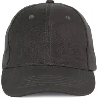 K-Up Baseballpet - 6 panelen KP194 - Dark Grey - One size