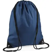 Bagbase Premium Gymsac Sporttas - 11 Liter French Navy