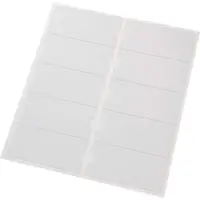 Eichner Doorzichtige tas, zelfklevend, Ordner breed, 100 st.