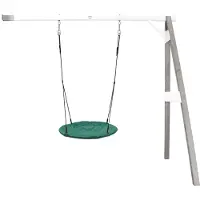 Axi Summer Nest Aanbouwschommel Grijs/wit