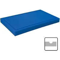 Caterchef Cater Chef Snijplank 50X30cm(H)4.0cm met geul - Extra Dikke Plank - Horeca
