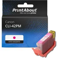 PrintAbout Huismerk Canon CLI-42PM Inktcartridge Foto-magenta
