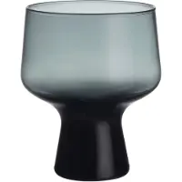 Iittala Solare glas op voet 29 cl 2-pack Staalgrijs