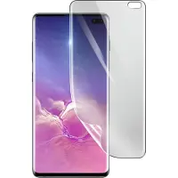 3MK , Geschikt voor Samsung Galaxy S10 Plus, Schokbestendige Hydrogel Screenprotector, Transparant