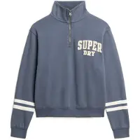 Superdry Sweatshirt marine / wit