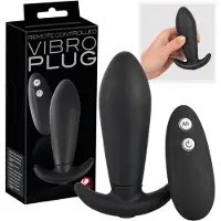 You2Toys – Siliconen Anale Anker Plug met Draadloze Bediening Exclusief Ontwerp 12 cm – Zwart