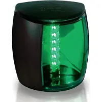 Hella Marine Pro Green Right Led Light Transparant