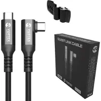 VORTEX VR VortexVR 5m USB-C kabel met bevestiging voor Meta Link | voor Meta Quest 3 / 3S / 2