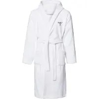 Chiemsee unisex badjas met capuchon 100% katoen wit