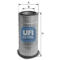 Ufi 27.548.00 Luchtfilter