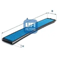Ufi 34.408.00 Interieurfilter