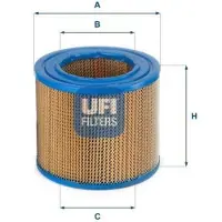 Ufi 27.D55.00 Luchtfilter