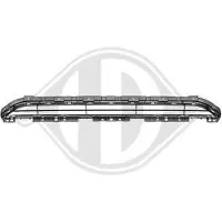 Diederichs 1065445 Ventilatiegrille, bumper