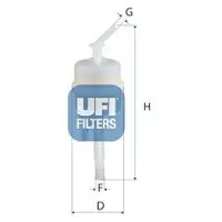 Ufi 27.H07.00 Luchtfilter