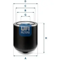 Ufi 27.F30.00 Luchtfilter