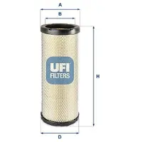 Ufi 27.D26.00 Luchtfilter