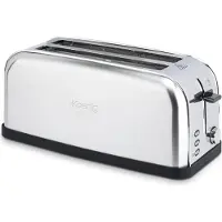 H.Koenig H. Koenig - TOAS28 - Long Slot Broodrooster - RVS
