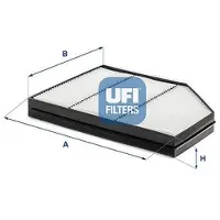Ufi 53.453.00 Interieurfilter