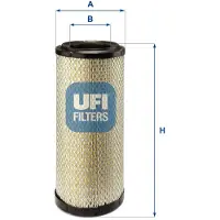 Ufi 27.C49.00 Luchtfilter