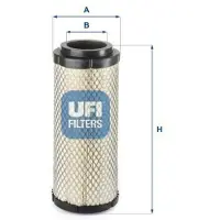 Ufi 27.D54.00 Luchtfilter