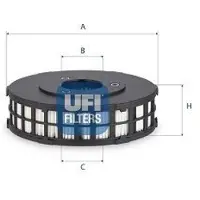 Ufi 27.B26.00 Luchtfilter