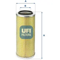 Ufi 27.473.00 Luchtfilter