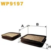 WIX FILTERS WP9197 Interieurfilter