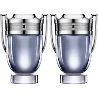 Paco Rabanne Invictus For Men EDT Travel Duo 50 ml 2 stk.