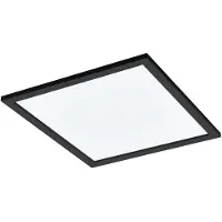 Eglo Plafonnière Zigbee Salobrena-Z 45x45cm zwart