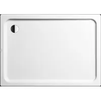Kaldewei Duschplan XXL douchebak plaatstaal rechthoekig 100x140x6.5cm Styropordrager wit 432748040001