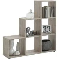 Huisenthuis.nl Vakkenkast Camiel Zandeiken - Breedte 104.5 cm - Hoogte 108 cm - Diepte 33 cm