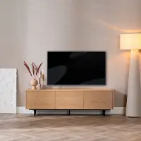Bronx Tv-meubel Thomas blank eiken 150 cm