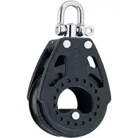 Harken Carbo Pulley 57 Mm Zwart